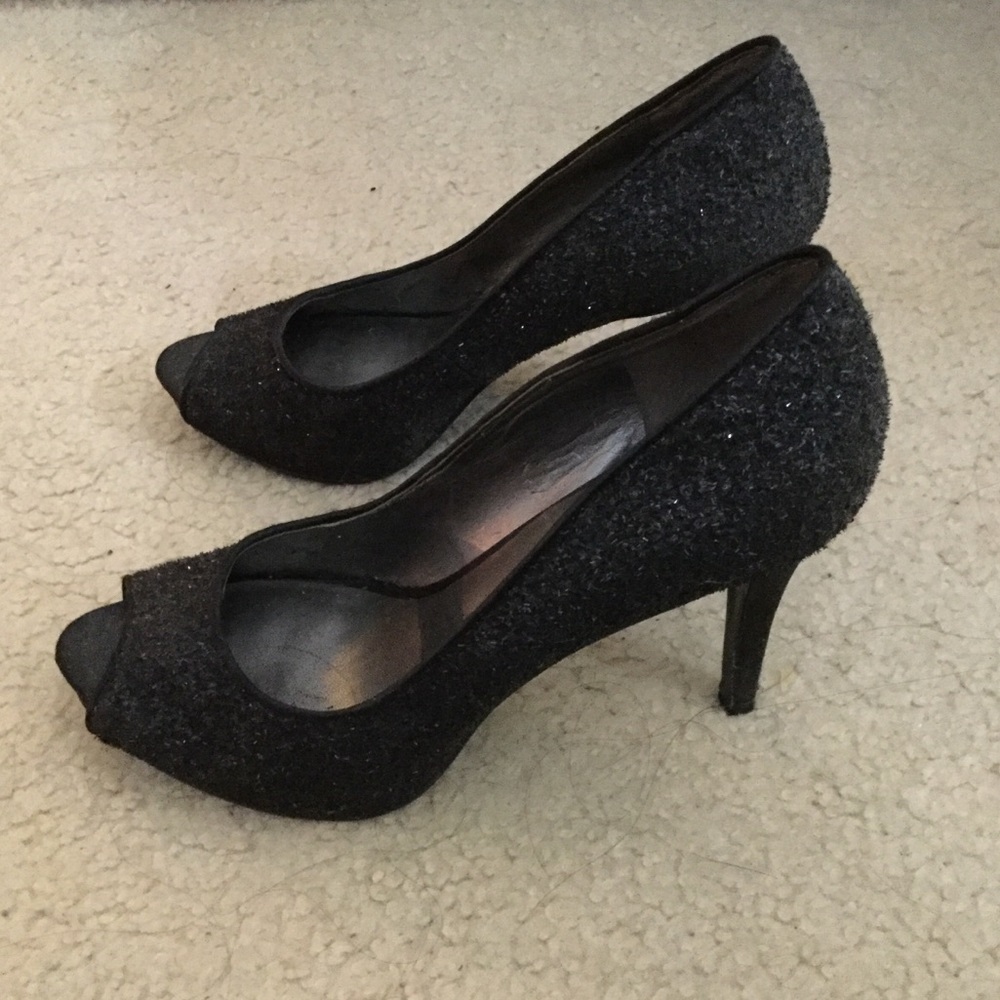 Free: Nine West Black Sparkle Heels